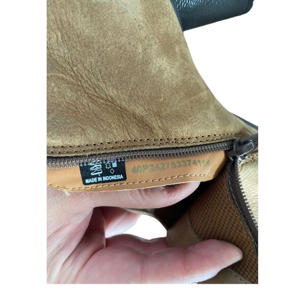 Ecco Sculptured Ankle Boots Beige Size 40 NEW - Picture 9 of 12